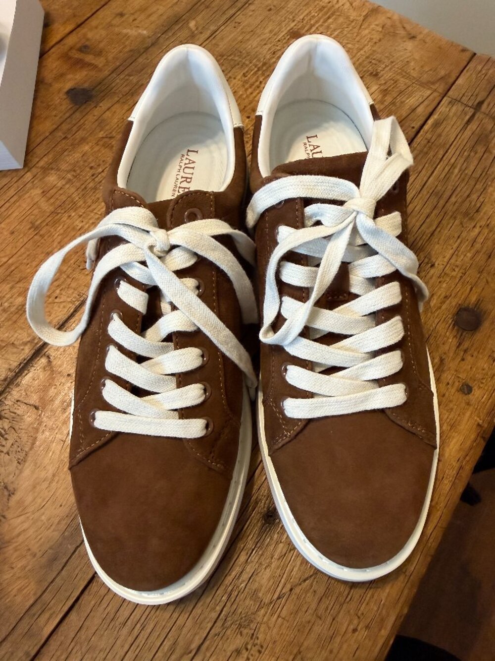 Lauren Faux Suede Sneaker